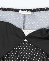 Vintage Y2k 00s Warehouse One Polka Dot Halter Neck Top - L