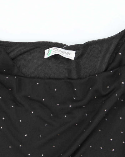 Vintage Y2k 00s Stuoner Cowl Neck Top - S