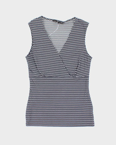 Vintage Y2k 00s Teenflo Double Mesh Top - XS