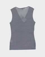 Vintage Y2k 00s Teenflo Double Mesh Top - XS