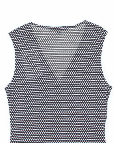 Vintage Y2k 00s Teenflo Double Mesh Top - XS