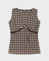 Vintage Y2k 00s Mexx Double Mesh Top - M