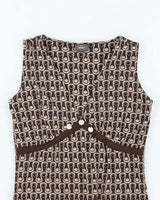 Vintage Y2k 00s Mexx Double Mesh Top - M