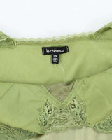 Vintage Y2k 00s Le Chateau Satin Blouse - M
