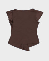 Vintage Y2k 00s Symmetry Beaded Top - M