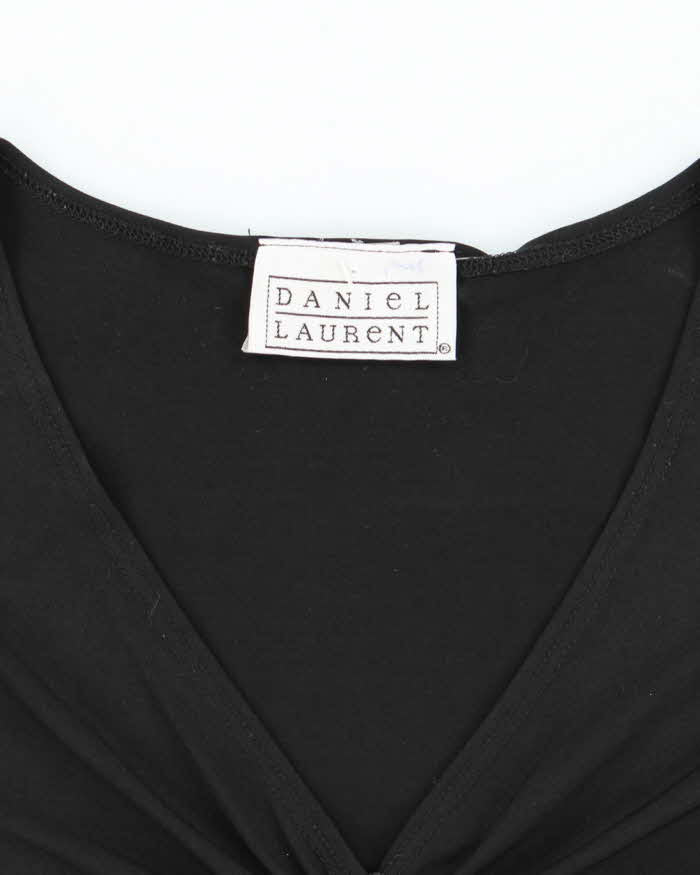 Vintage Y2k 00s Daniel Laurent Beaded Top - S
