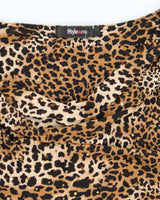 Vintage Y2k 00s Style &amp; Co Leopard Print Top - M