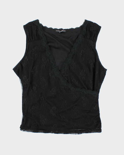 Vintage Y2k 00s Mario Serrani Lace Top - XL
