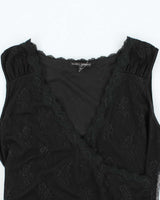 Vintage Y2k 00s Mario Serrani Lace Top - XL