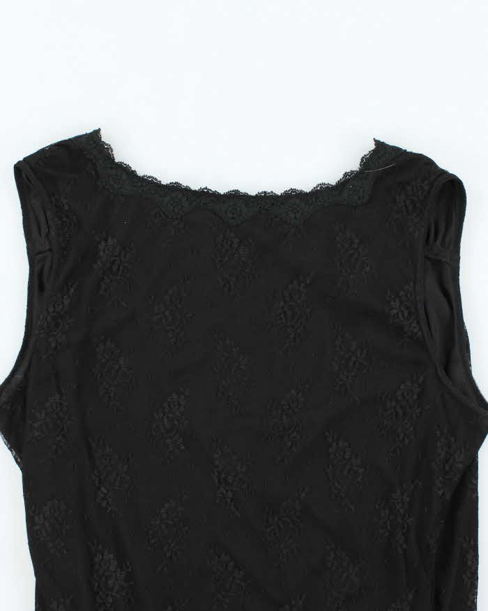 Vintage Y2k 00s Mario Serrani Lace Top - XL