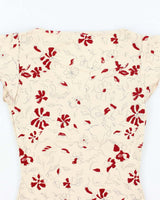 Vintage Y2k 00s Jacob Floral Top - S
