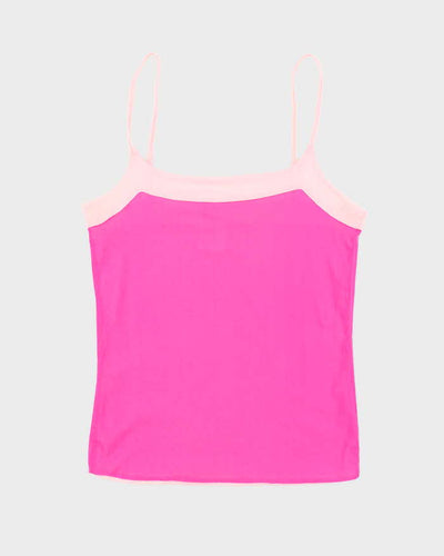 Vintage Y2k 00s In Wear Double Mesh Cami - S
