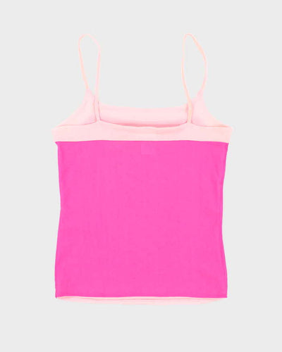 Vintage Y2k 00s In Wear Double Mesh Cami - S
