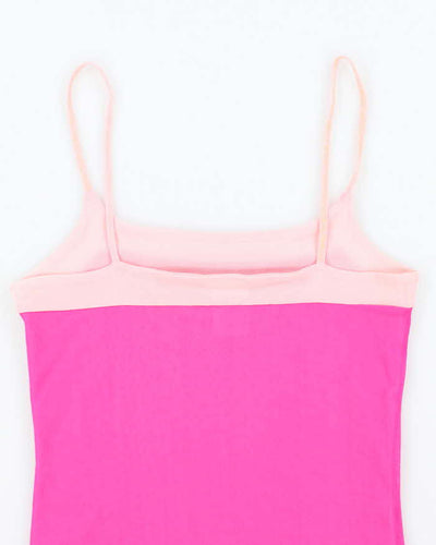 Vintage Y2k 00s In Wear Double Mesh Cami - S