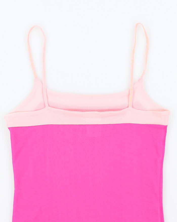 Vintage Y2k 00s In Wear Double Mesh Cami - S
