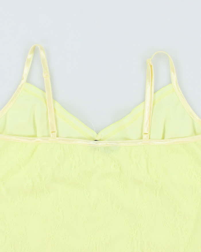 Vintage Y2k 00s Mantles Lace Cami - M