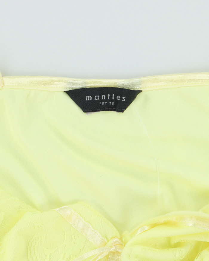 Vintage Y2k 00s Mantles Lace Cami - M