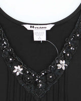 Vintage Y2k 00s Nygard Beaded Cami - M