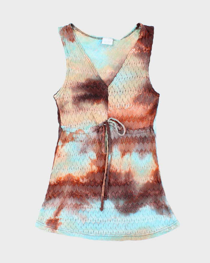 Vintage Y2k 00s Suzy Textured Top - S
