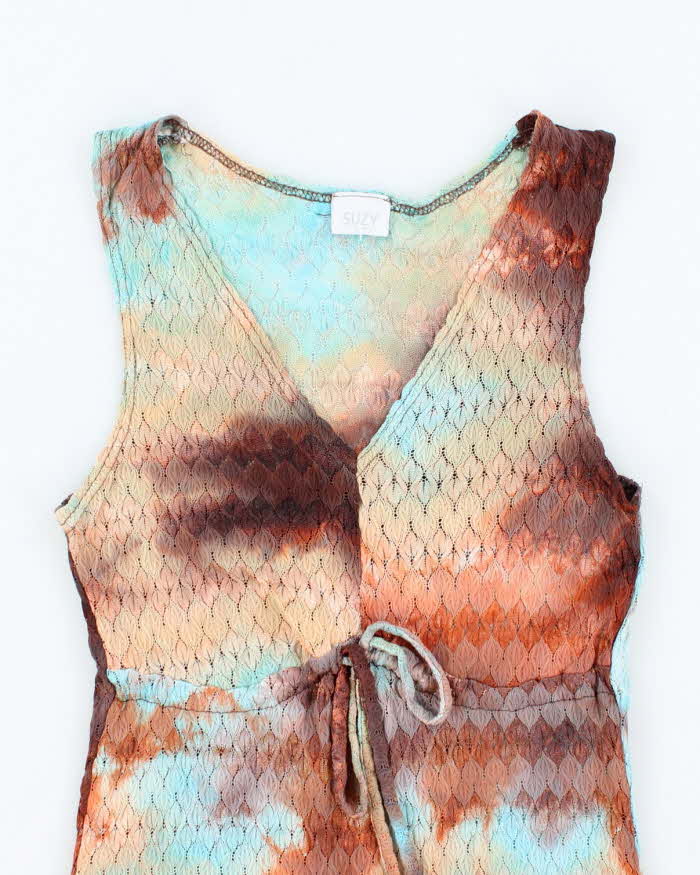 Vintage Y2k 00s Suzy Textured Top - S