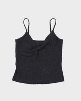 Vintage 90s Q&amp;A Textured Cami - S
