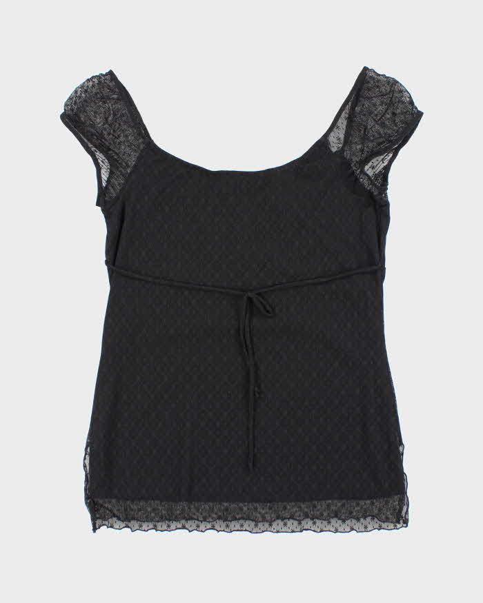 Vintage Y2k 00s Suzy Milkmaid Style Blouse - L