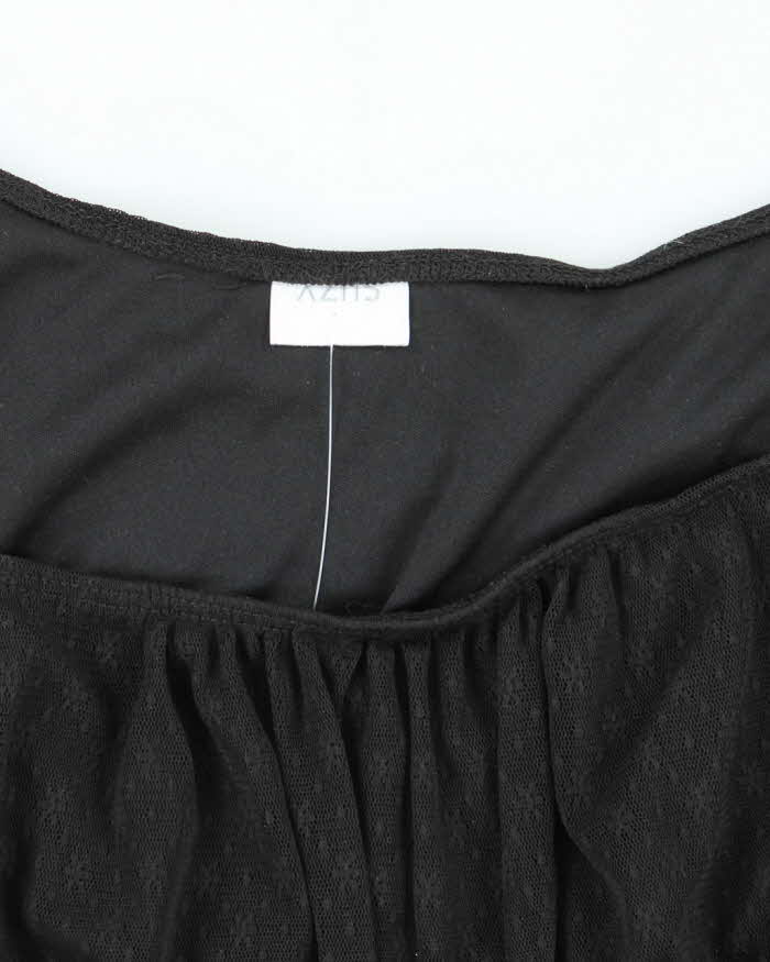 Vintage Y2k 00s Suzy Milkmaid Style Blouse - L