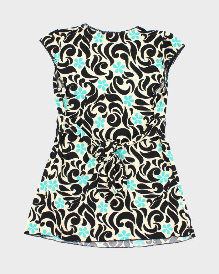 Vintage Y2k 00s Volume One Floral Blouse - M