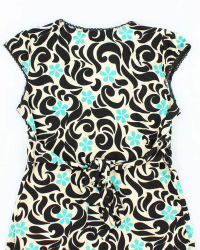 Vintage Y2k 00s Volume One Floral Blouse - M