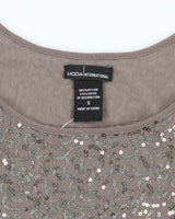 Vintage Y2k 00s Moda International Sequin Cami - S