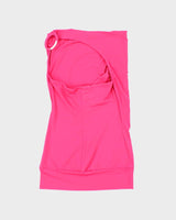 Vintage Y2k 00s Poet O ring Halter Neck Top - XS