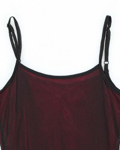 Vintage Y2k 00s Anne.X Mesh Cami - S