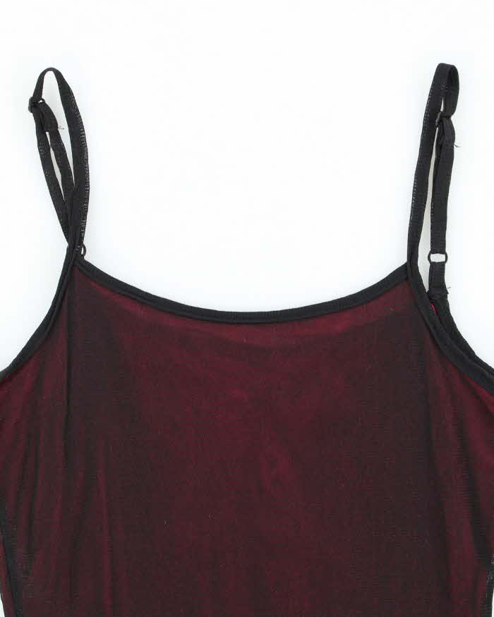 Vintage Y2k 00s Anne.X Mesh Cami - S
