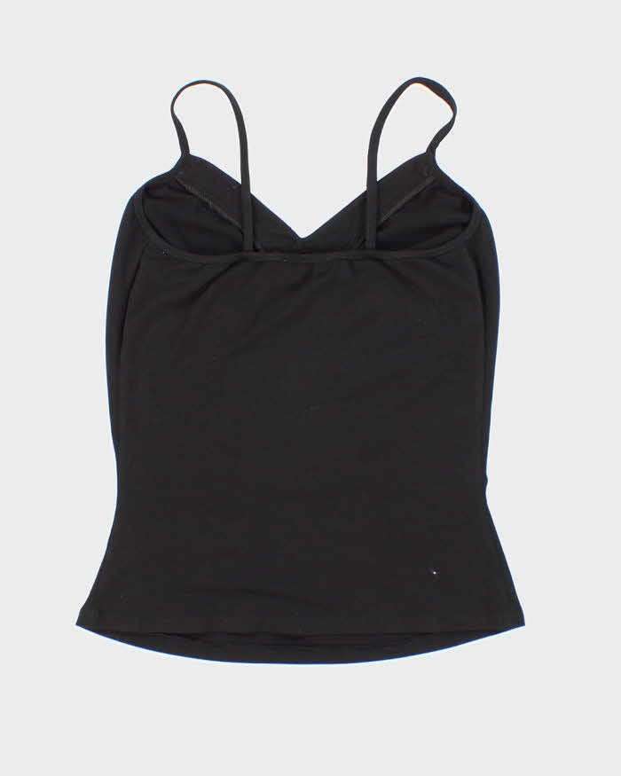 Vintage Y2k 00s Velda Ruched Beaded Cami - S