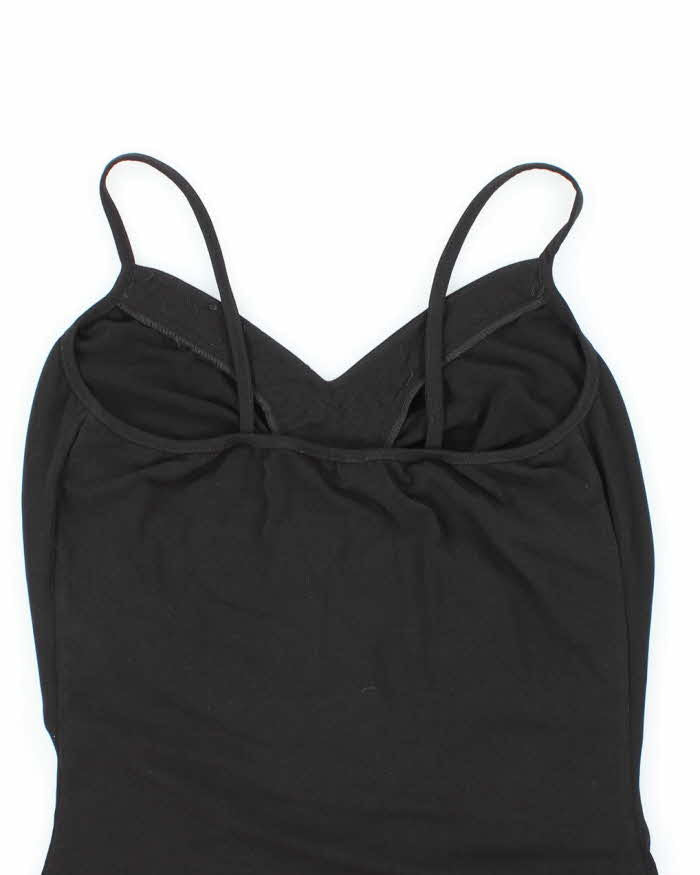 Vintage Y2k 00s Velda Ruched Beaded Cami - S