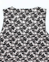 Vintage 90s M Collection Embroidered Floral Top - L