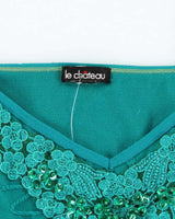 Vintage Y2k 00s Le Chateau Beaded Cami - XS