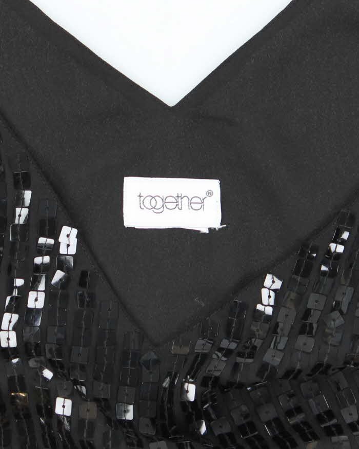 Vintage Y2k 00s Together Sequin Top - M