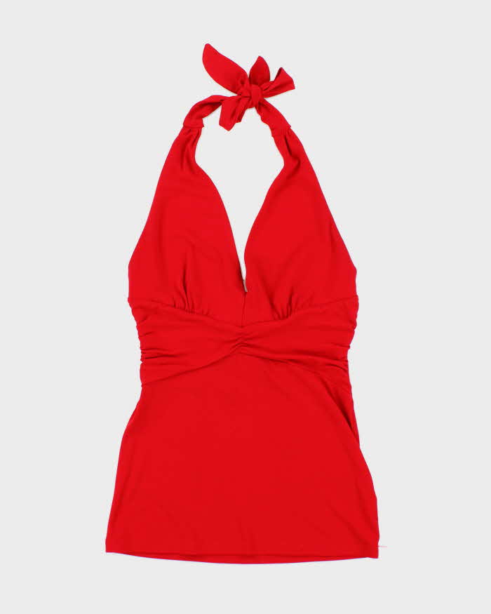 Vintage Y2k 00s Le Chateau Halter Neck Top - M