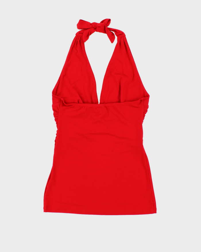 Vintage Y2k 00s Le Chateau Halter Neck Top - M