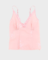 Vintage Y2k 00s Fond Embroidered Cami - S