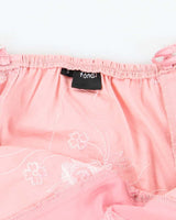 Vintage Y2k 00s Fond Embroidered Cami - S