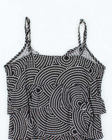 Vintage Y2k 00s Reitmans Polka Dot Ruffle Cami - M