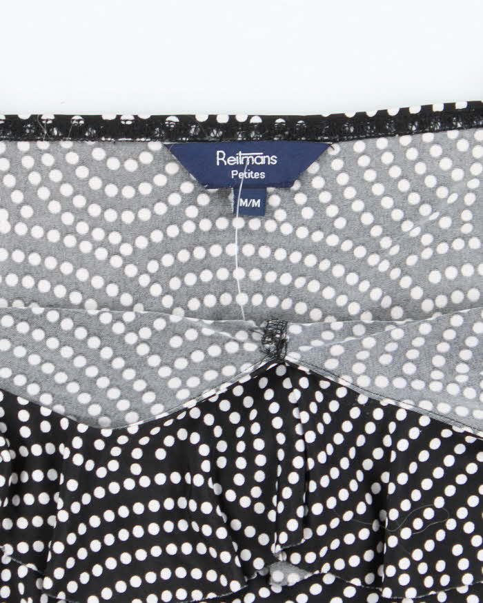 Vintage Y2k 00s Reitmans Polka Dot Ruffle Cami - M