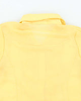 Vintage Y2k 00s Sans Souci Mesh Ruffle Blouse - L