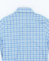 Vintage 90s 00s Brody Check Blouse - S