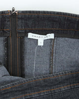 Vintage Y2k 00s Smartset Denim Lace Up Top - S