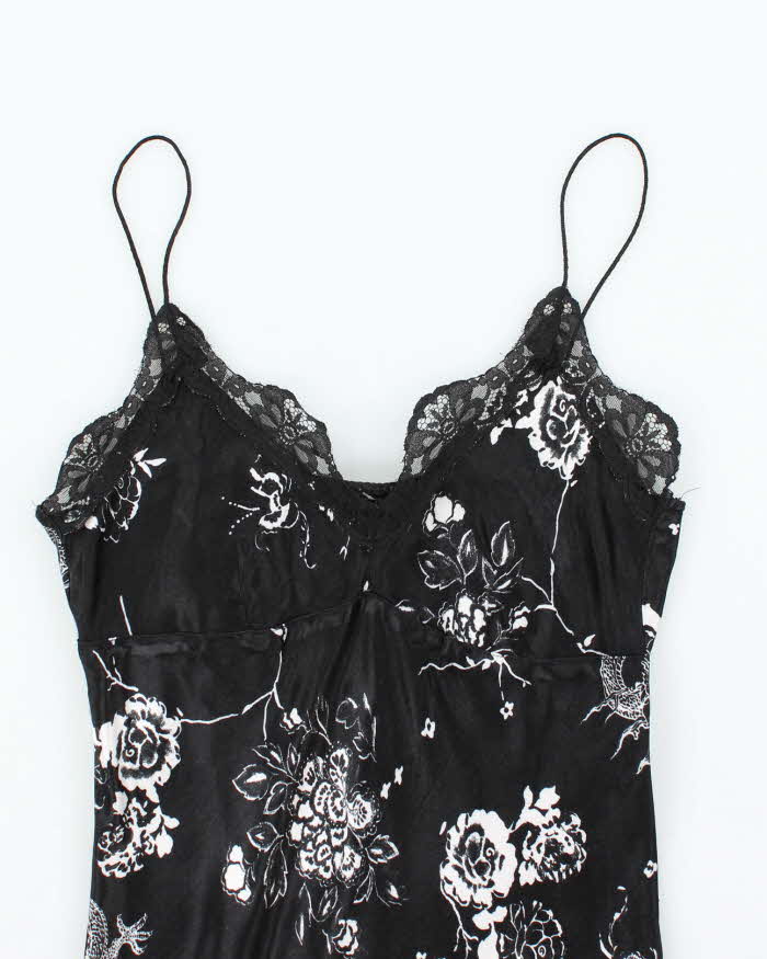 Vintage Y2k 00s J.N.Y Satin Cami - S