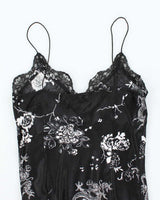 Vintage Y2k 00s J.N.Y Satin Cami - S