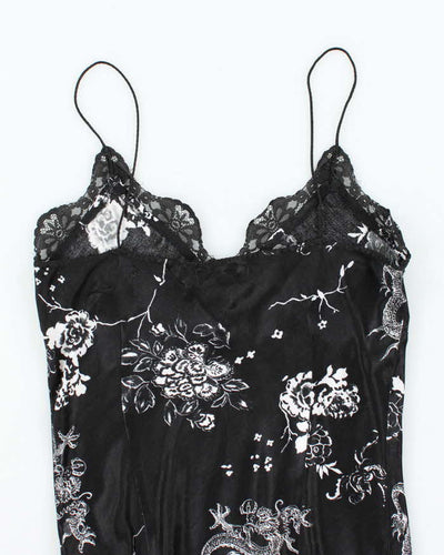 Vintage Y2k 00s J.N.Y Satin Cami - S